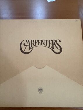 Caroenters Vintage NEW, never used vinyl long play record.